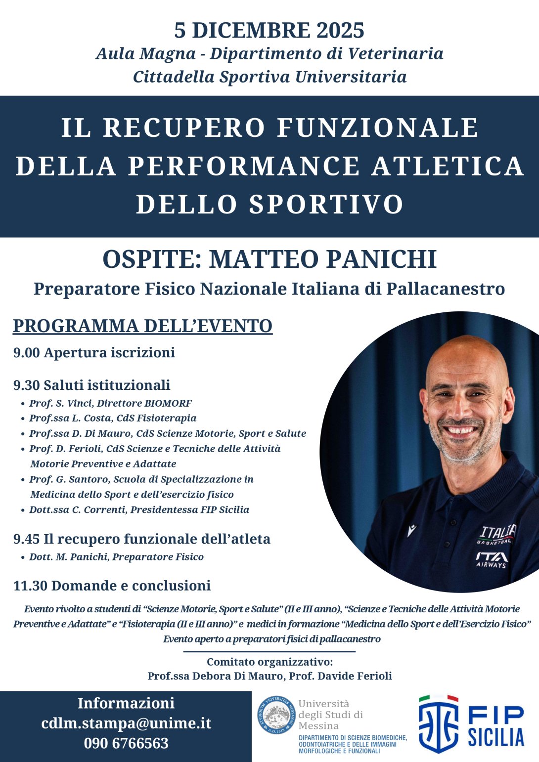 Il recupero funzionale della performance atletica dello sportivo
